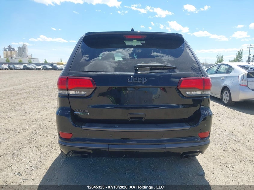 2018 Jeep Grand Cherokee Overland VIN: 1C4RJFCM4JC411925 Lot: 12645325