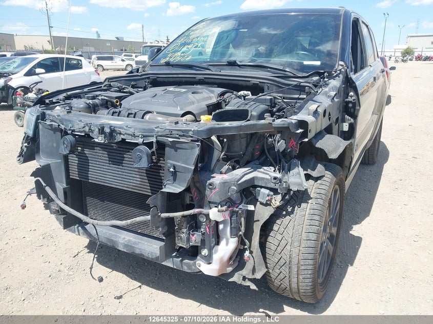 2018 Jeep Grand Cherokee Overland VIN: 1C4RJFCM4JC411925 Lot: 12645325