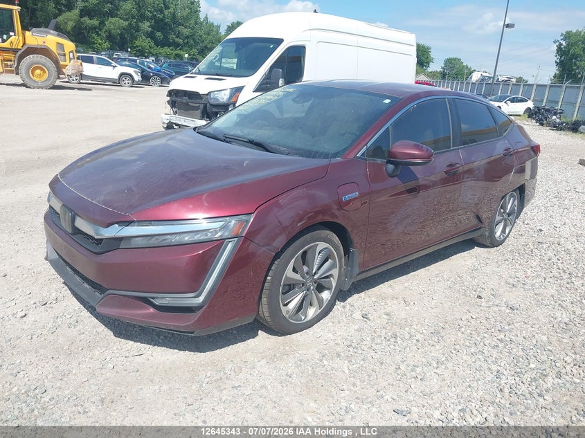 Vin: jhmzc5f32jc800357, lot: 3046617, honda clarity touring 20182