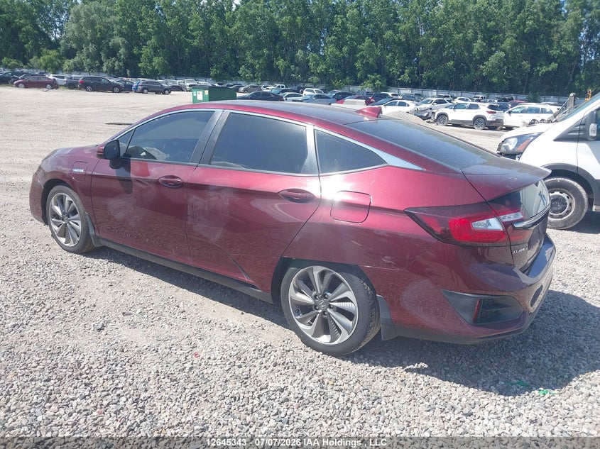 Vin: jhmzc5f32jc800357, lot: 3046617, honda clarity touring 20183
