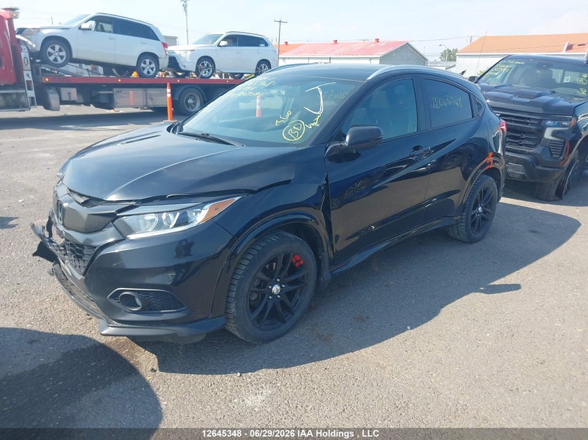 2022 Honda Hr-V Sport, Front, IAAI, VIN 3CZRU6H24NM101156 — photo 2