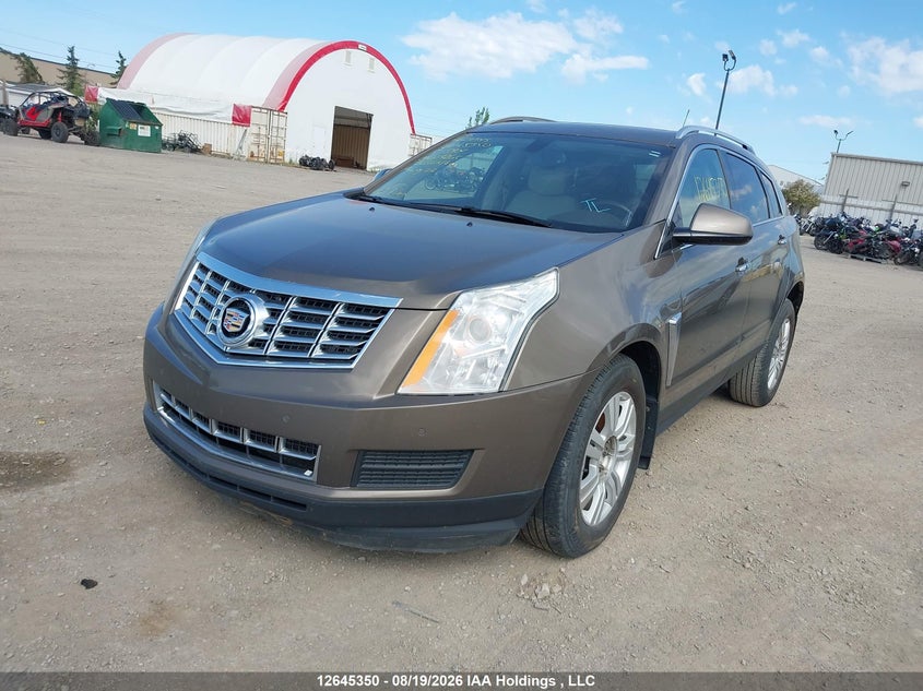 2015 Cadillac SRX, Правый бок, IAAI, VIN 3GYFNEE39FS604265 — фото 2