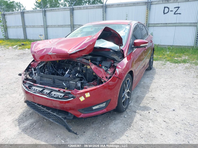 Vin: 1fadp3k24hl293432, lot: 3046635, ford focus se 20172
