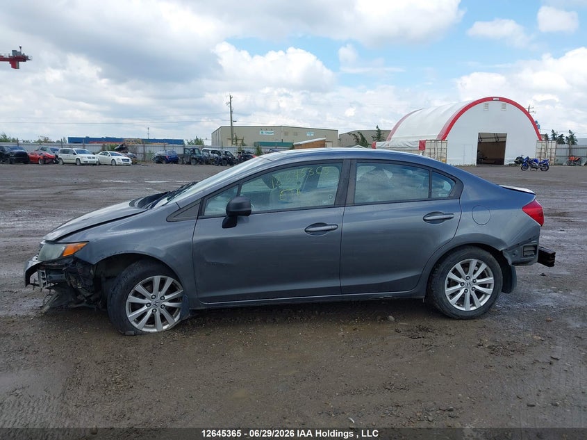 2012 Honda Civic Ex 4Dr VIN: 2HGFB2F59CH102644 Lot: 12645365
