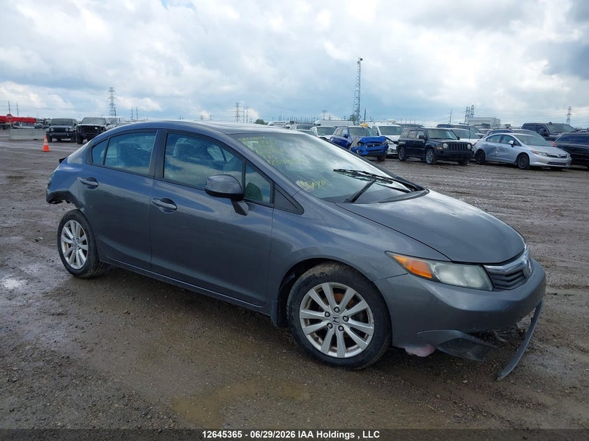 2012 Honda Civic Ex 4Dr VIN: 2HGFB2F59CH102644 Lot: 12645365