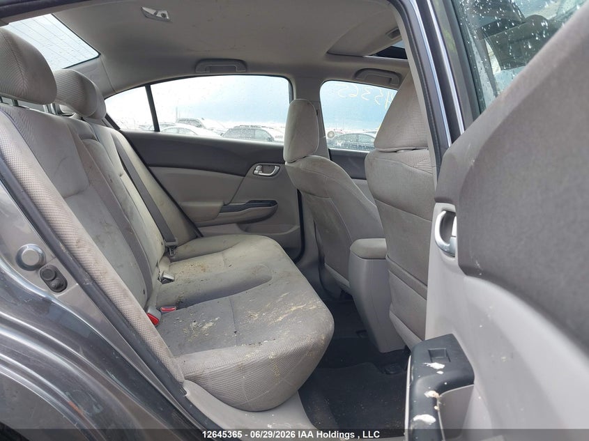 2012 Honda Civic Ex 4Dr VIN: 2HGFB2F59CH102644 Lot: 12645365