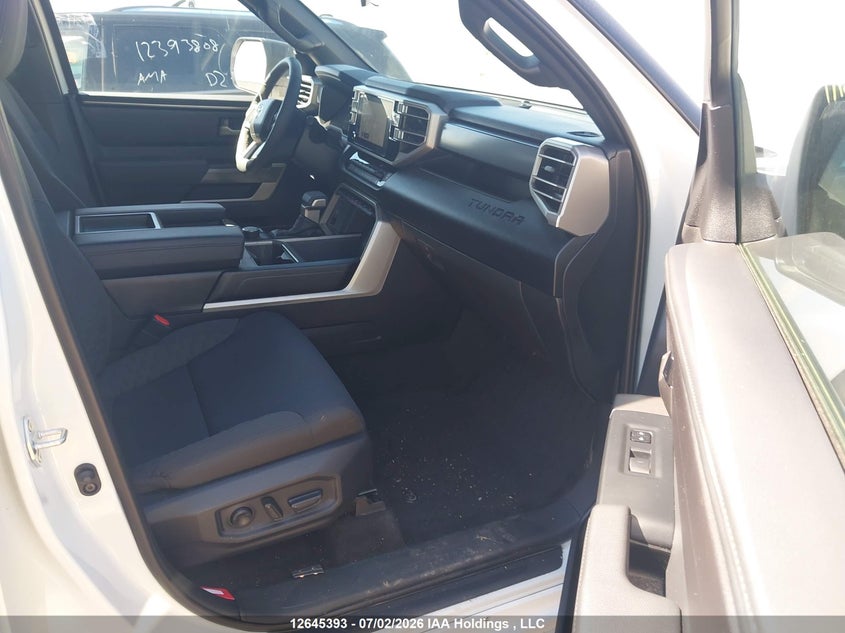 2025 Toyota Tundra Sr 4X4 VIN: 5TFLA5DB9SX329602 Lot: 12645393