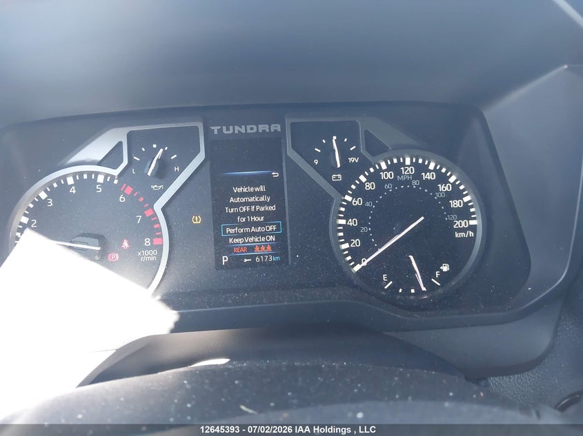 2025 Toyota Tundra Sr 4X4 VIN: 5TFLA5DB9SX329602 Lot: 12645393