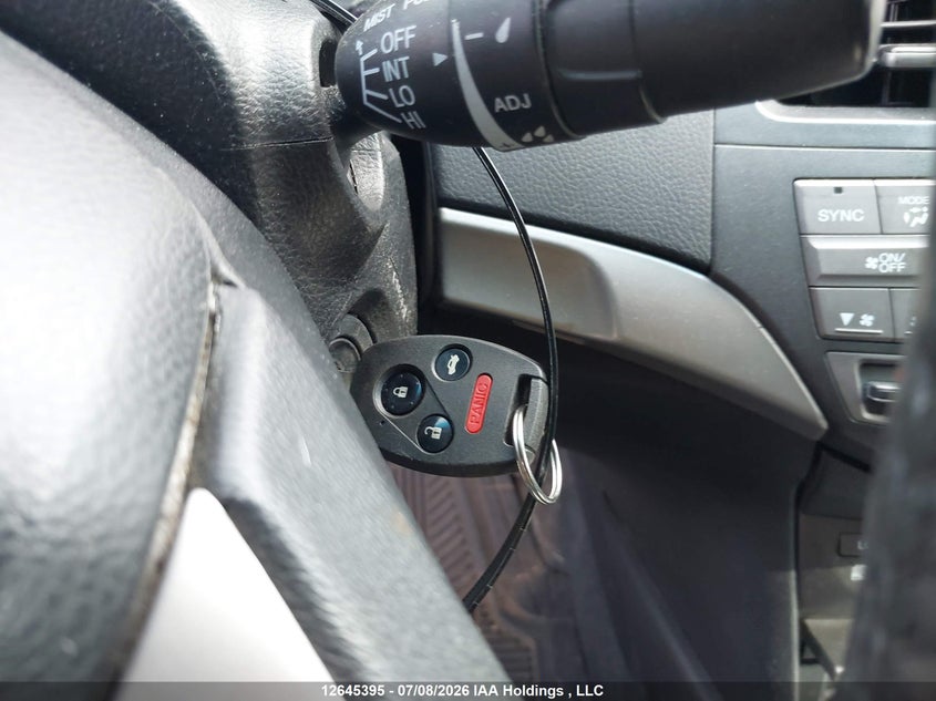 2012 HONDA ACCORD COUPE 2.4L I4 FI DOHC 16V NF4