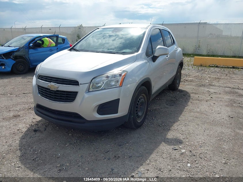 2014 Chevrolet Trax, Удар сзади, IAAI, VIN 3GNCJKEB1EL199500 — фото 2