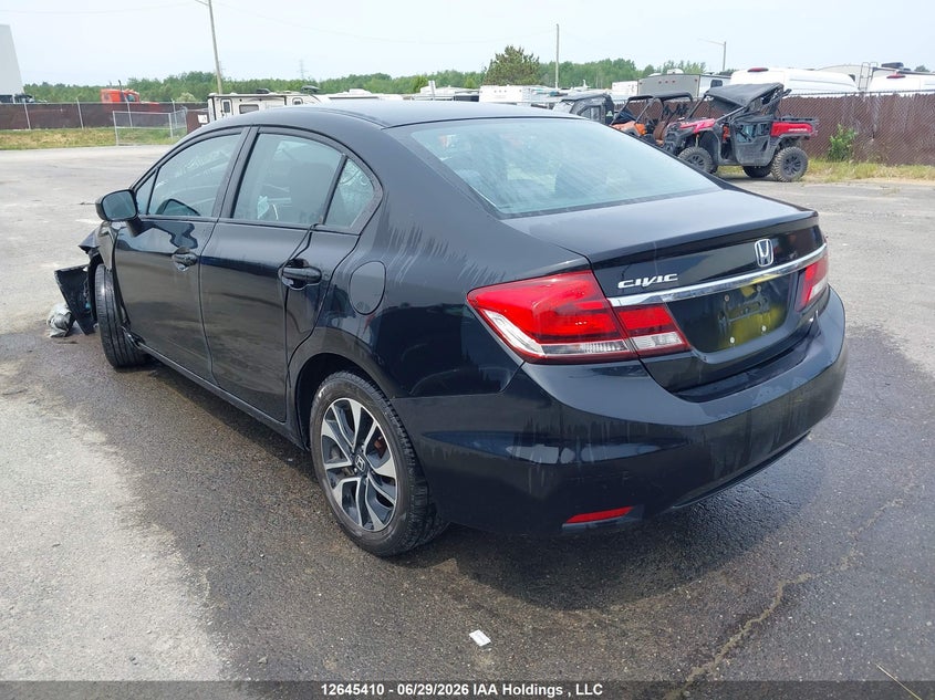2015 HONDA CIVIC SEDAN 1.8L I-4 VVT, 143HP