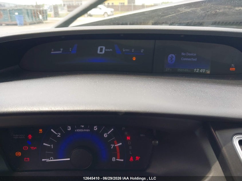 2015 HONDA CIVIC SEDAN 1.8L I-4 VVT, 143HP