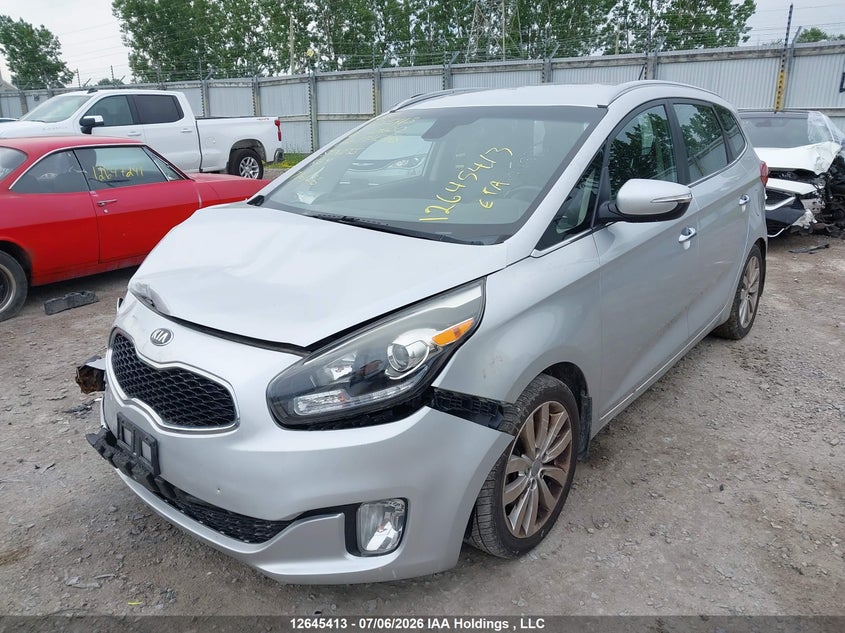 Vin: knahu8a30g7134388, lot: 3046687, kia rondo ex/ex luxury 20162