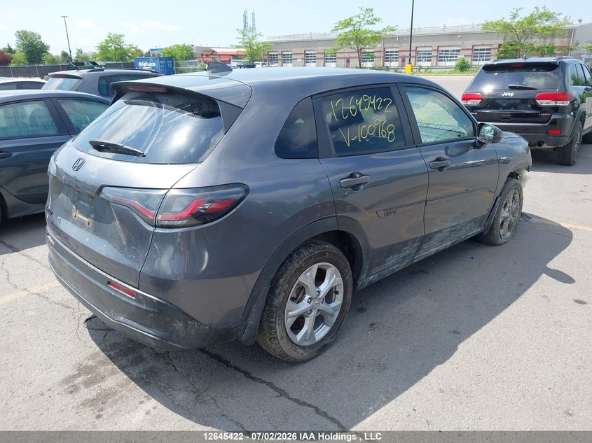 Vin: 3czrz2h38pm100968, lot: 3046696, honda hr-v lx 20234