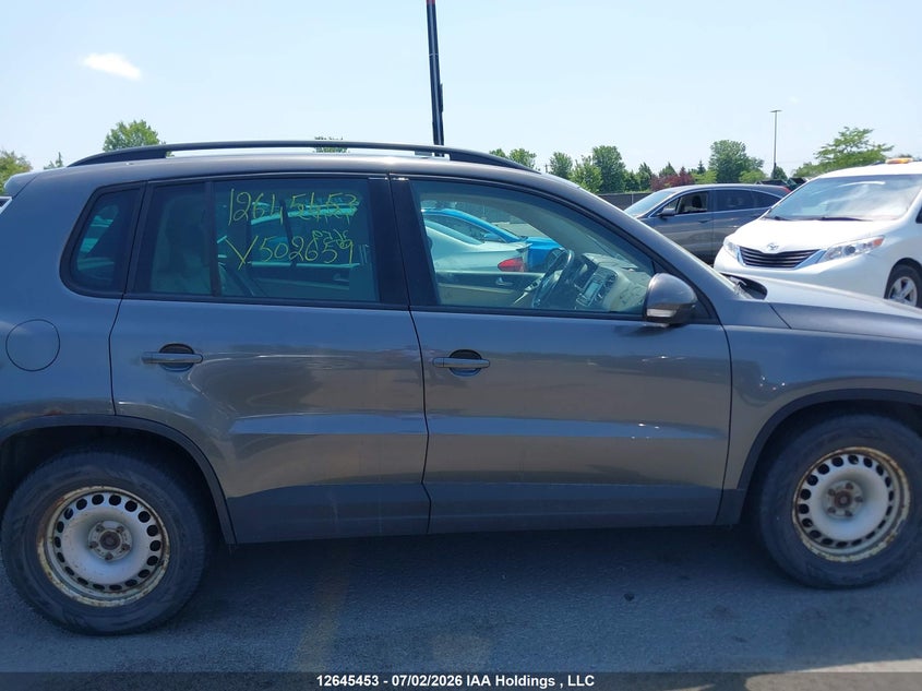 2015 Volkswagen Tiguan Comfortline/Highline/Special Edition/Trendline VIN: WVGJV7AX7FW502659 Lot: 12645453