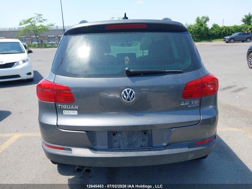2015 Volkswagen Tiguan Comfortline/Highline/Special Edition/Trendline VIN: WVGJV7AX7FW502659 Lot: 12645453