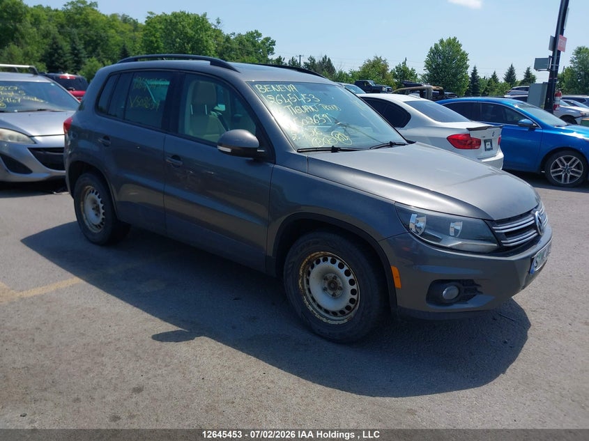 2015 Volkswagen Tiguan Comfortline/Highline/Special Edition/Trendline VIN: WVGJV7AX7FW502659 Lot: 12645453