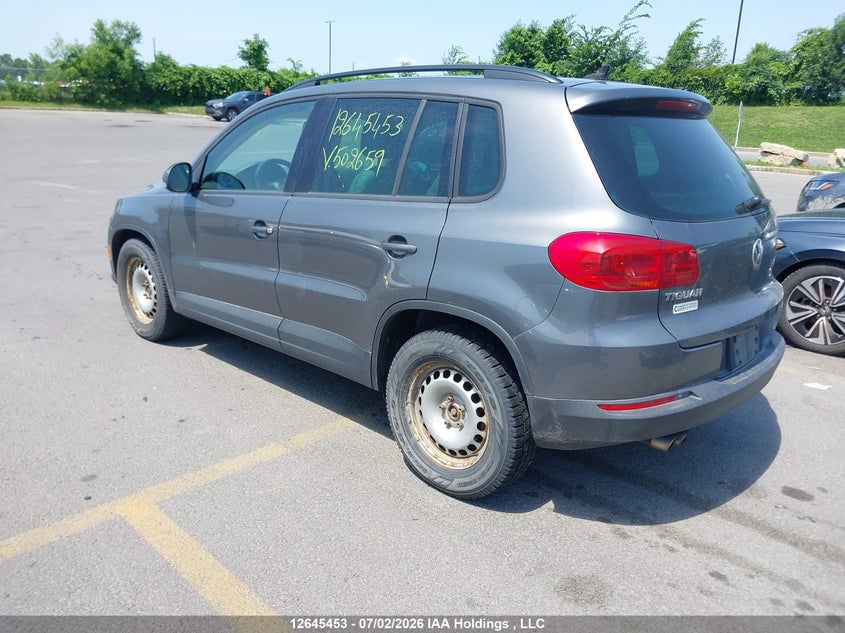 2015 Volkswagen Tiguan Comfortline/Highline/Special Edition/Trendline VIN: WVGJV7AX7FW502659 Lot: 12645453