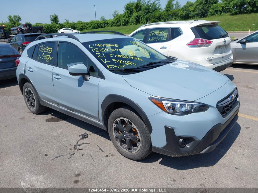 2021 Subaru XV, Water, IAAI, VIN JF2GTABC2M8341184 — photo 1