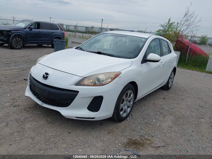 Vin: jm1bl1kf3d1732601, lot: 3046739, mazda 3 i 20132