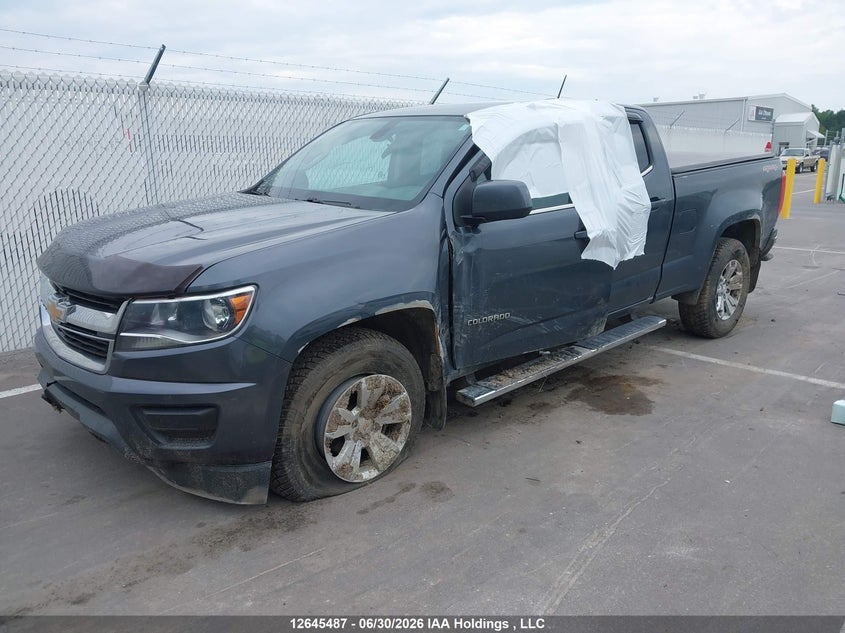 2017 Chevrolet Colorado 4Wd Wt, Левый бок, IAAI, VIN 1GCGTBEN4H1150186 — фото 2