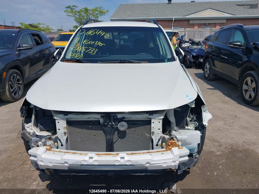 2011 Subaru Forester 2.5X VIN: JF2SHCBC8BH765733 Lot: 12645490