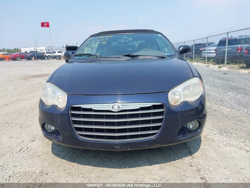 2004 CHRYSLER SEBRING CABRIO 2.7L V6 FI DOHC F