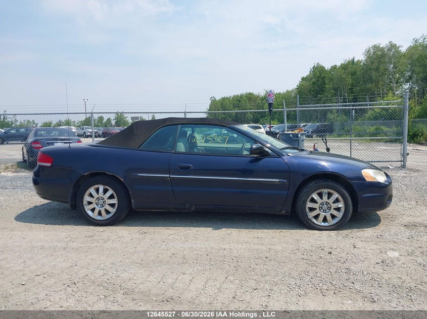 2004 CHRYSLER SEBRING CABRIO 2.7L V6 FI DOHC F