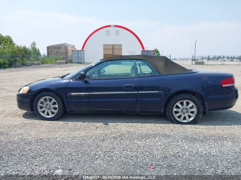 2004 CHRYSLER SEBRING CABRIO 2.7L V6 FI DOHC F
