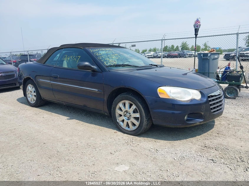 2004 CHRYSLER SEBRING CABRIO 2.7L V6 FI DOHC F
