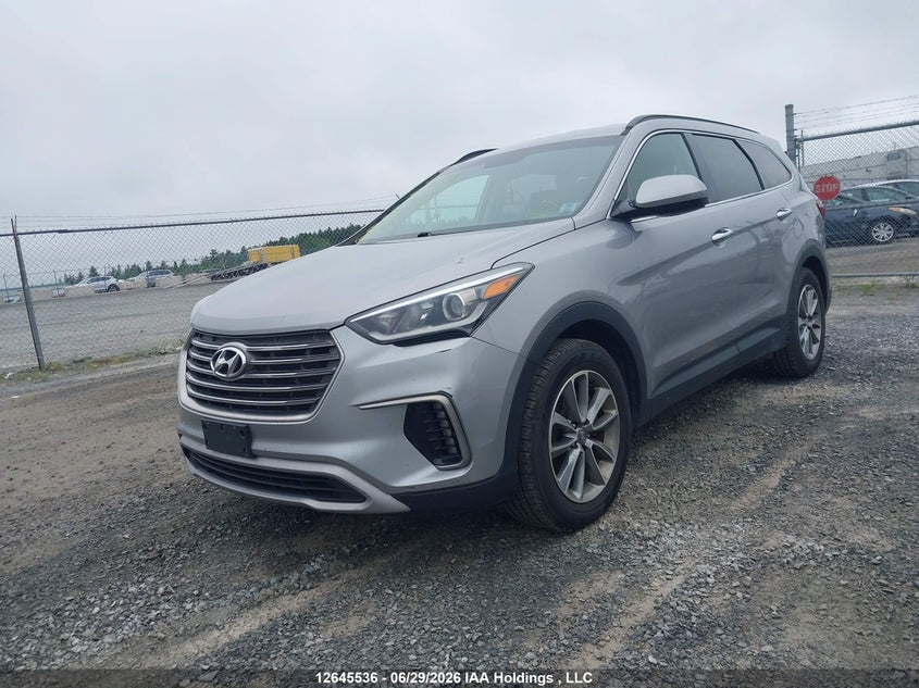 2018 Hyundai Santa Fe Se, Изъятое, IAAI, VIN KM8SMDHF9JU275451 — фото 2