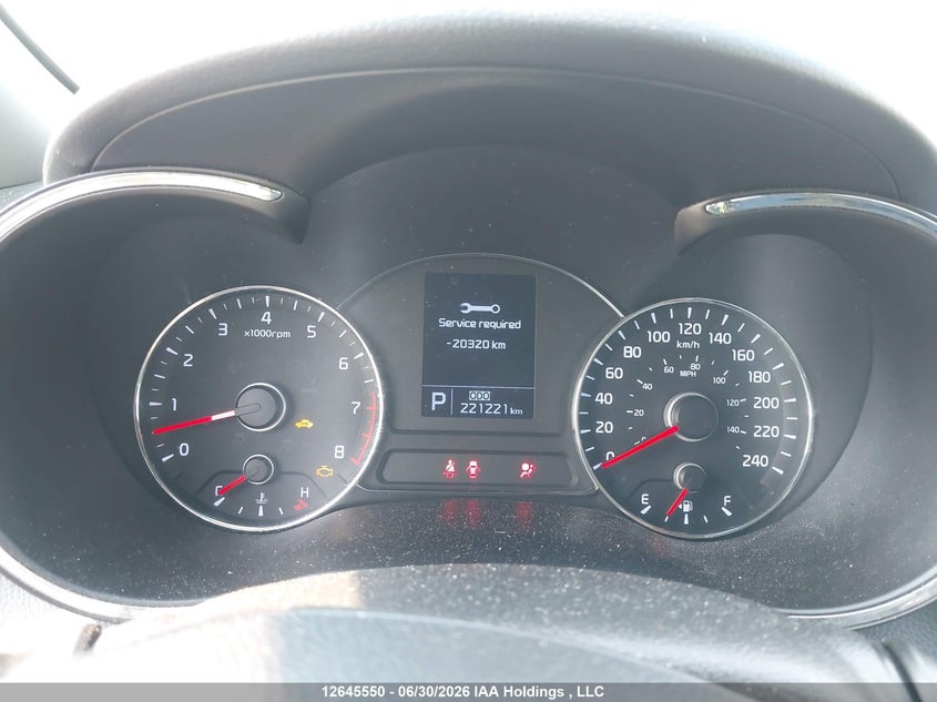 2014 KIA FORTE SEDAN 2.0L I-4 DI, DOHC, VVT, 173HP