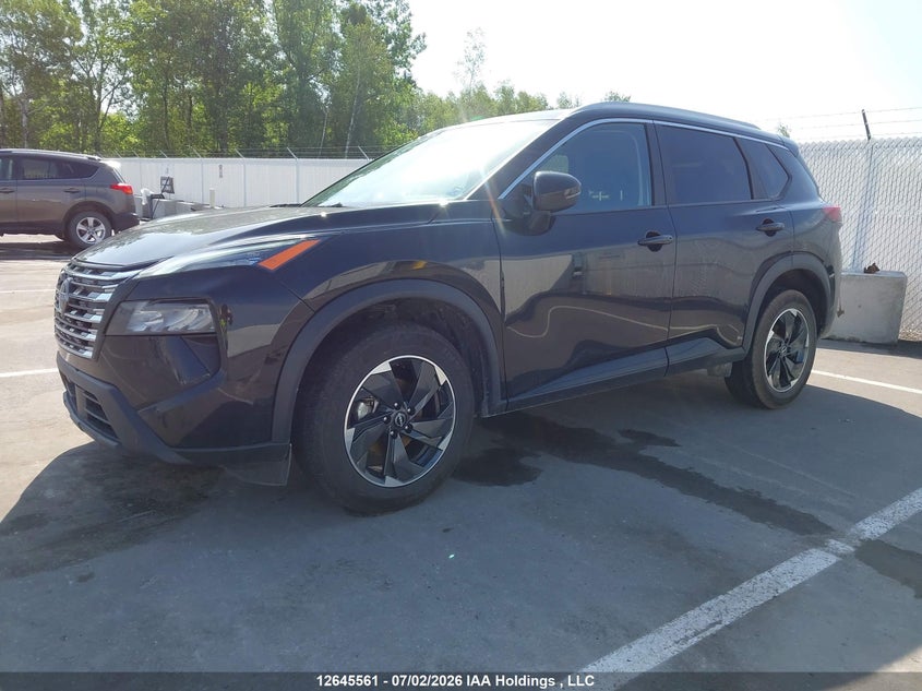 2025 Nissan Rogue Sv/Rock Creek, Right Front, IAAI, VIN JN8BT3BB8SW167551 — photo 2