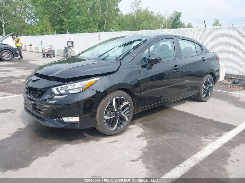 2025 Nissan Versa, Front, IAAI, VIN 3N1CN8FV1SL872227 — photo 2
