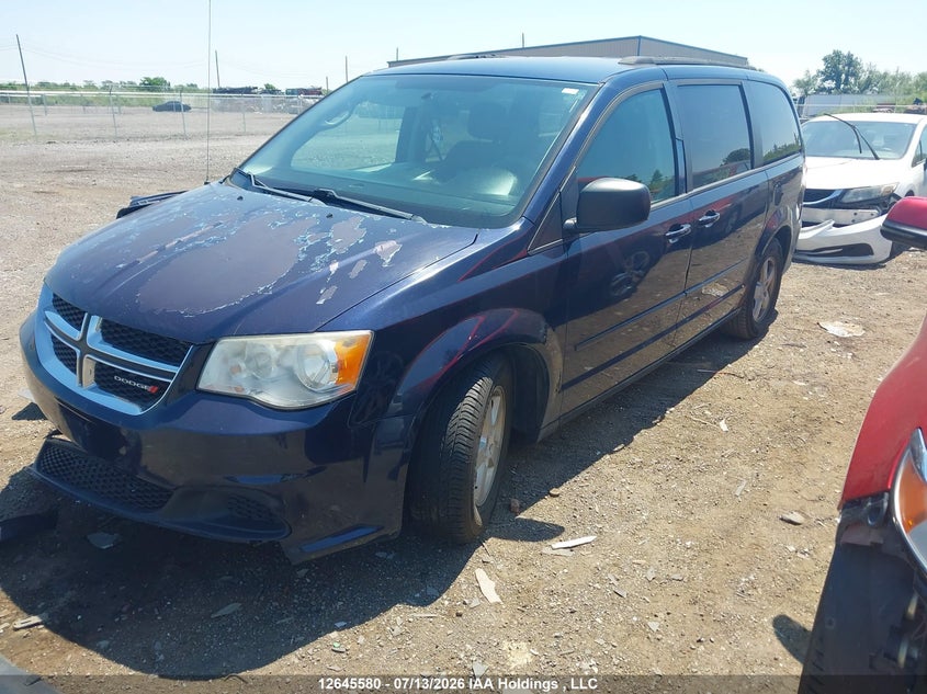 2012 Dodge Caravan, Повреждение салона, IAAI, VIN 2C4RDGBGXCR256252 — фото 2