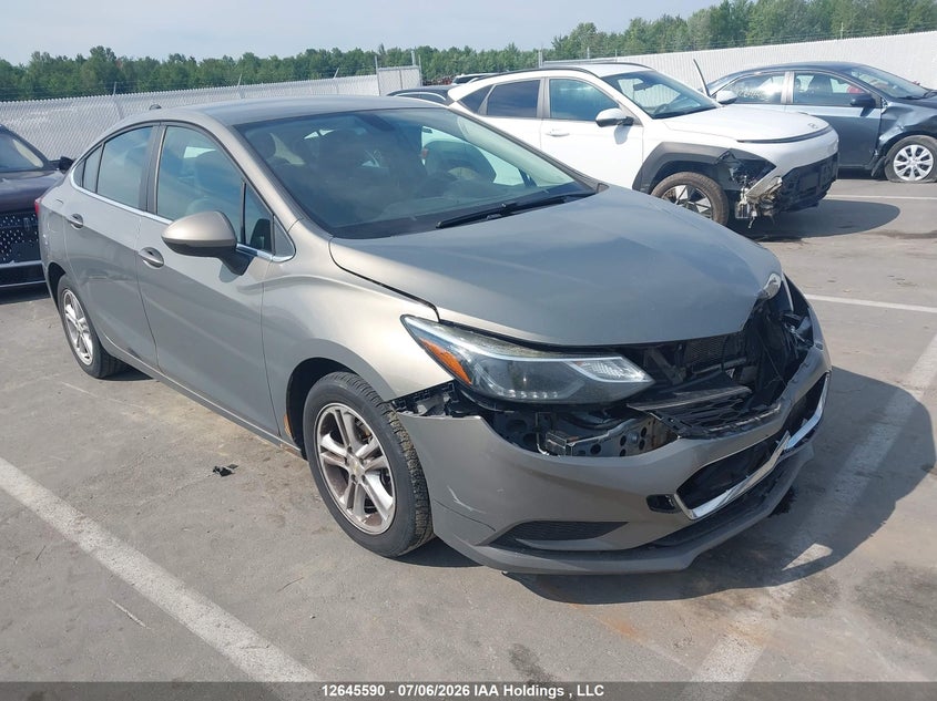 2017 Chevrolet Cruze Lt, Front, IAAI, VIN 1G1BE5SM9H7129258