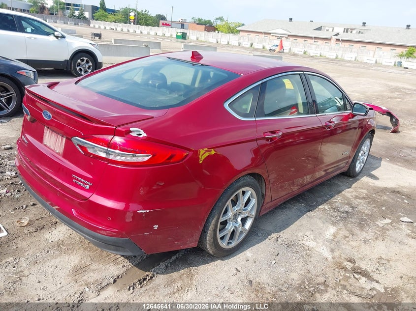 Vin: 3fa6p0ru0kr211767, lot: 3046916, ford fusion titanium 20194