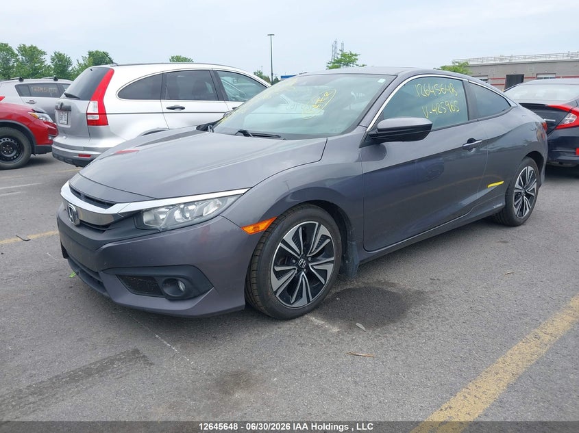 2016 Honda Civic, Water, IAAI, VIN 2HGFC3B43GH425965 — photo 2