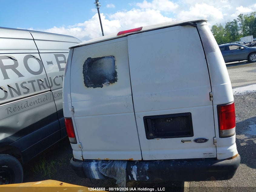 2009 FORD ECONOLINE VAN 5.4L V-8 255HP