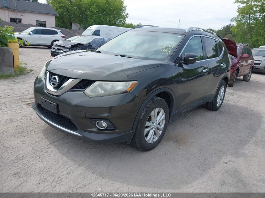 2015 Nissan Rogue, Удар сзади, IAAI, VIN 5N1AT2MVXFC827875 — фото 2