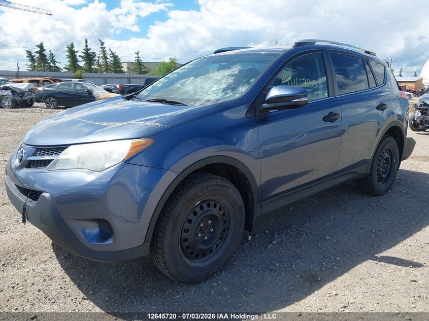 2013 Toyota RAV 4, Удар сзади, IAAI, VIN 2T3BFREV7DW002829 — фото 2