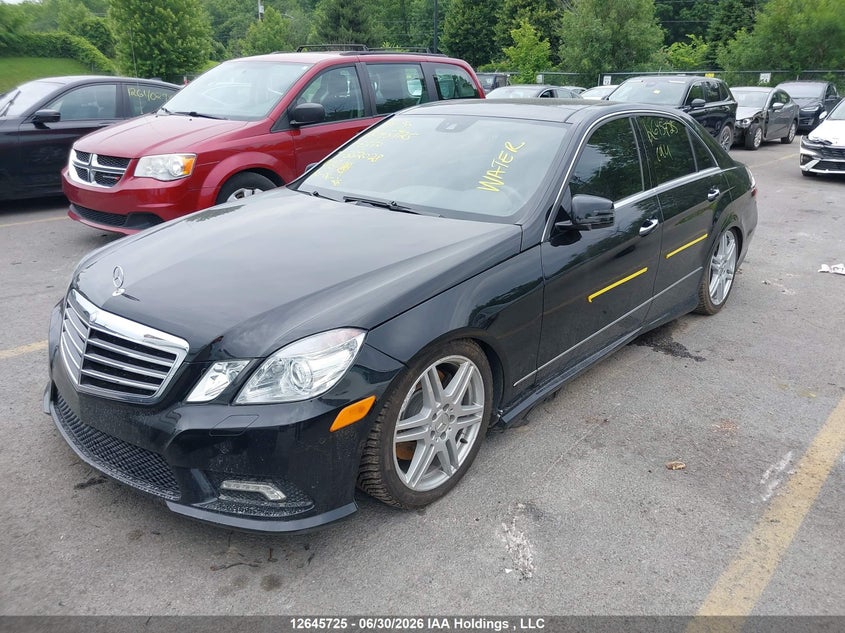 2011 Mercedes-Benz E-klasse, Water, IAAI, VIN WDDHF9AB3BA352028 — photo 2
