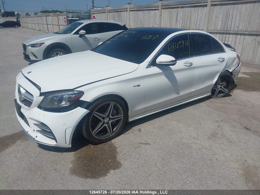 Vin: 55swf6ebxlu332344, lot: 3047015, mercedes-benz c 43 amg 20202