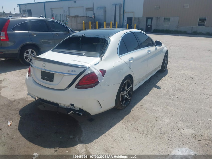 Vin: 55swf6ebxlu332344, lot: 3047015, mercedes-benz c 43 amg 20204