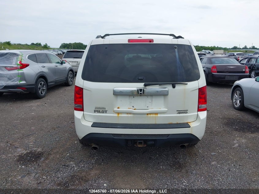 2015 HONDA PILOT SPORT UTILITY VEHICLE 3.5L V6 FI SOHC 24V NF4
