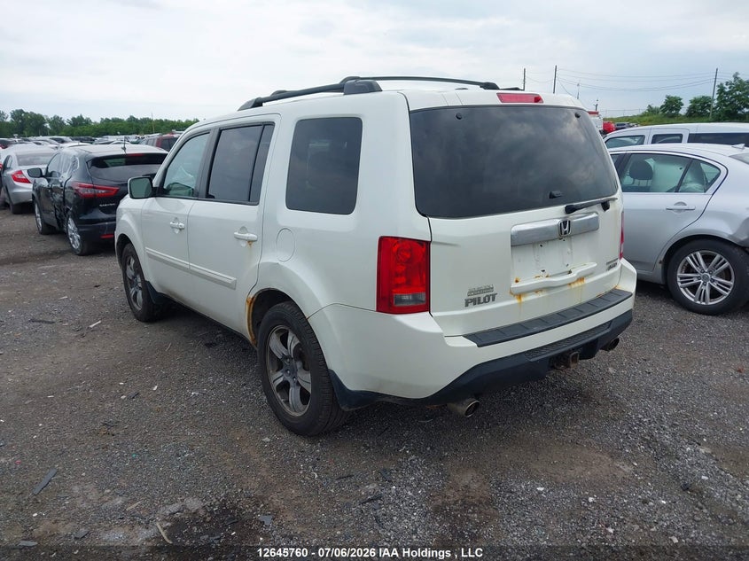 2015 HONDA PILOT SPORT UTILITY VEHICLE 3.5L V6 FI SOHC 24V NF4