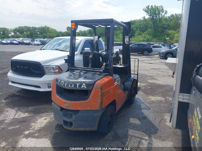 2012 TOYOTA FORKLIFT 8FD35U N/A N/A