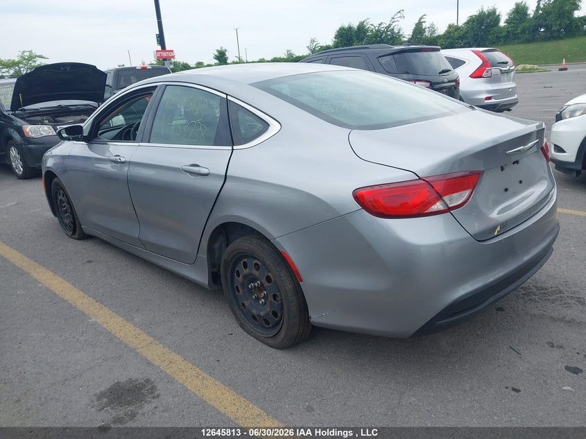 Vin: 1c3cccfb4gn153738, lot: 3047110, chrysler 200 lx 20163