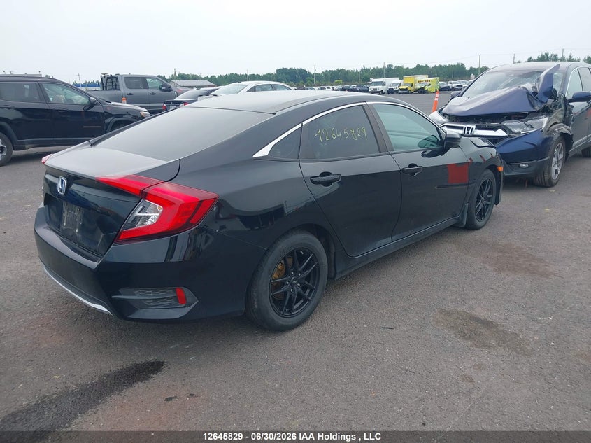 Vin: 2hgfc2f50lh017821, lot: 3047126, honda civic lx 20204