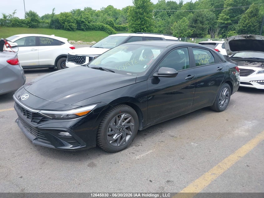 2024 Hyundai Elantra Sel, Water, IAAI, VIN KMHLM4DG2RU706615 — photo 2